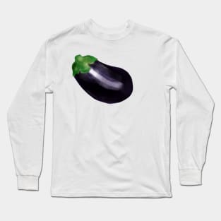 Eggplant Long Sleeve T-Shirt